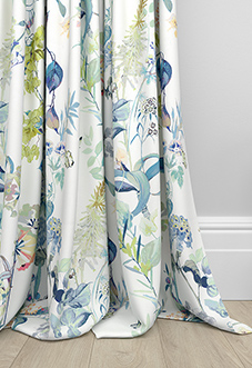 Bougainvillea, Waterfall - Made to Measure Curtains